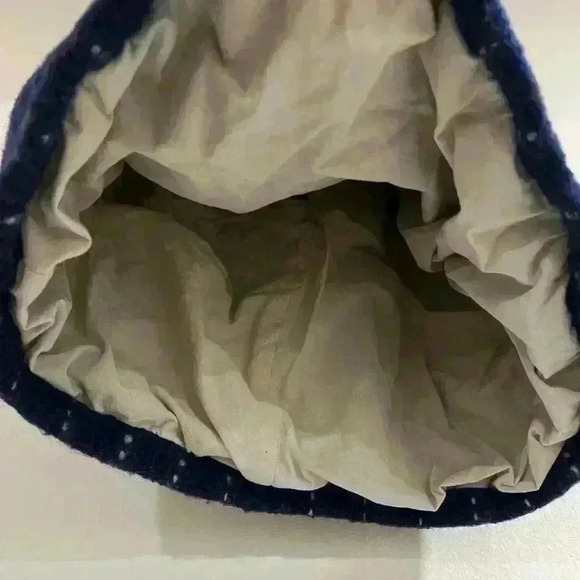 Anthropologie Maeve Women's wool Skirt Blue White Plaid Wool size 6 preowned - Picture 3 of 6